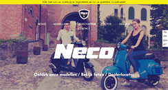 Desktop Screenshot of neco.be