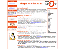 Tablet Screenshot of neco.cz